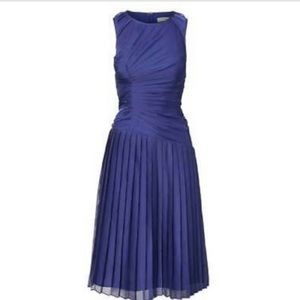 NWT Banana Republic Royal Blue fit n’ flair dress